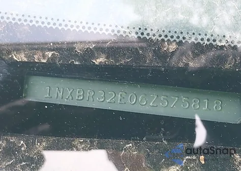 2006 Toyota Corolla S from USA, damaged, VIN 1NXBR32E06Z575818